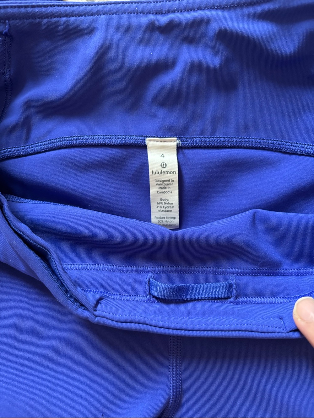 lululemon athletica Men's Royal Blue Jogger Pants